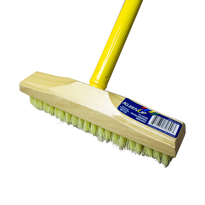 Kleen up Sikat Kayu lantai wc panjang gagang 715 Floor Scrubbing Brush