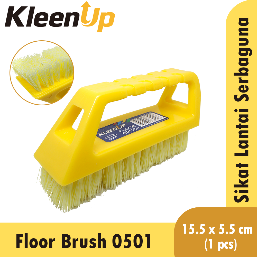 Kleen Up Sikat Lantai Serbaguna Sikat WC Sikat Toilet Floor Brush 0501
