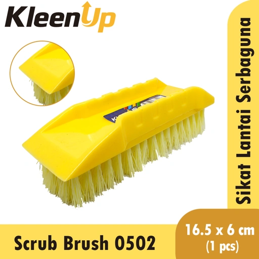 Kleen Up Scrub Brush Sikat Lantai Serbaguna Sikat WC Sikat Toilet 0502