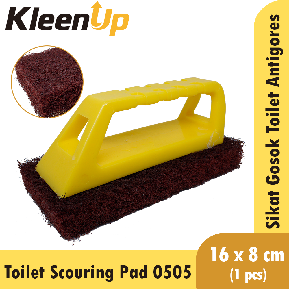 Kleen Up Sikat Bak Mandi Sikat Lantai Serbaguna WC Toilet brush 0505