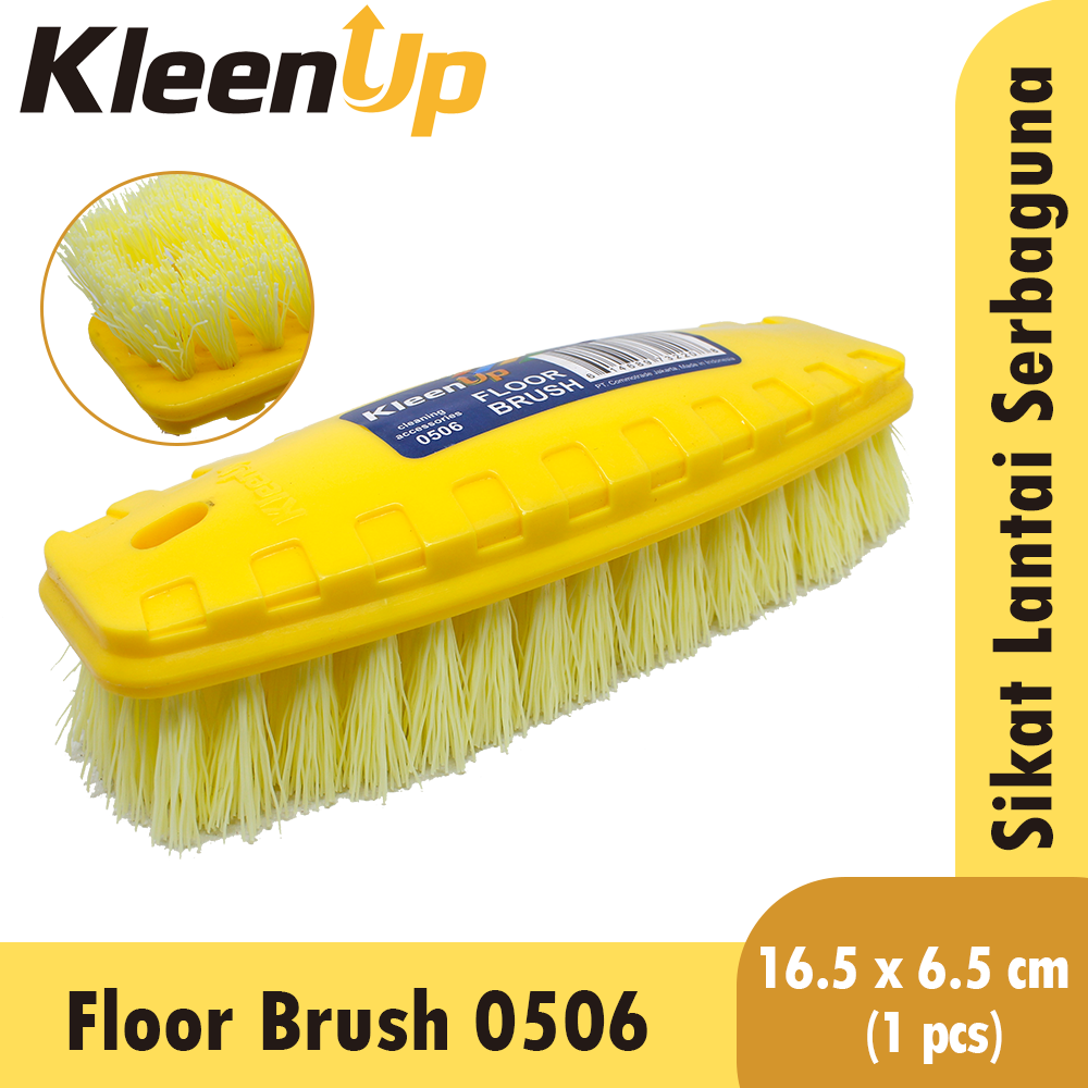 Kleen Up Floor Brush Sikat Lantai Serbaguna Sikat WC Sikat Toilet 0506