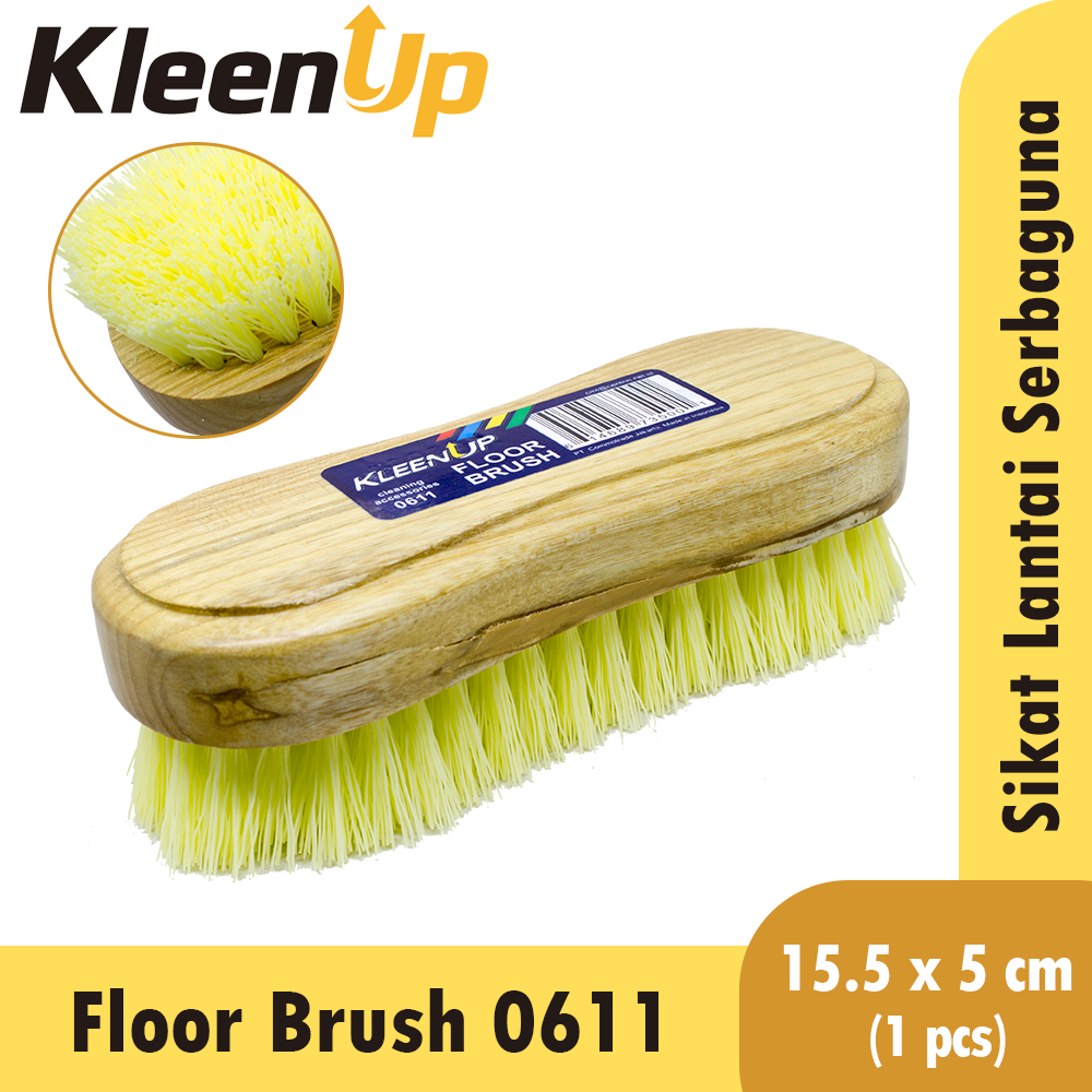 Kleen Up Floor Brush 0611 Sikat Lantai Serbaguna Sikat WC Sikat Toilet