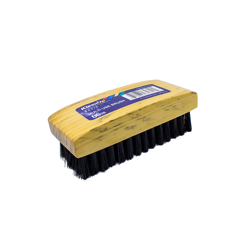 Kleen Up Sikat Multifungsi 0628 Sikat Kayu Sikat Nilon Shoes Brush