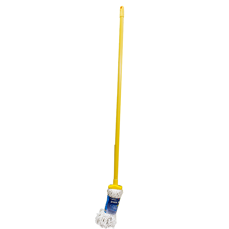 Kleen up Mop alat Pel Lantai pel bulat sumbu pel gagang