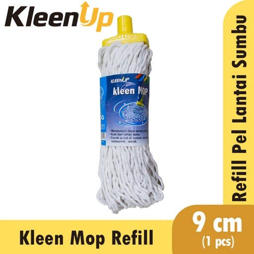 Kleen up refill Mop alat Pel Lantai pel bulat sumbu pel