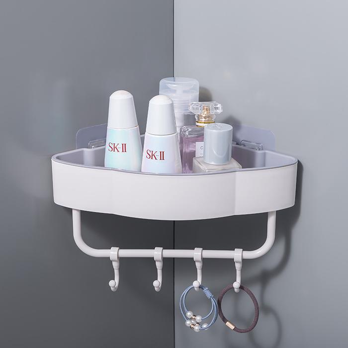 gantungan rak kamar mandi sudut Besar Wall Corner Shelf Hook Villa Festiva