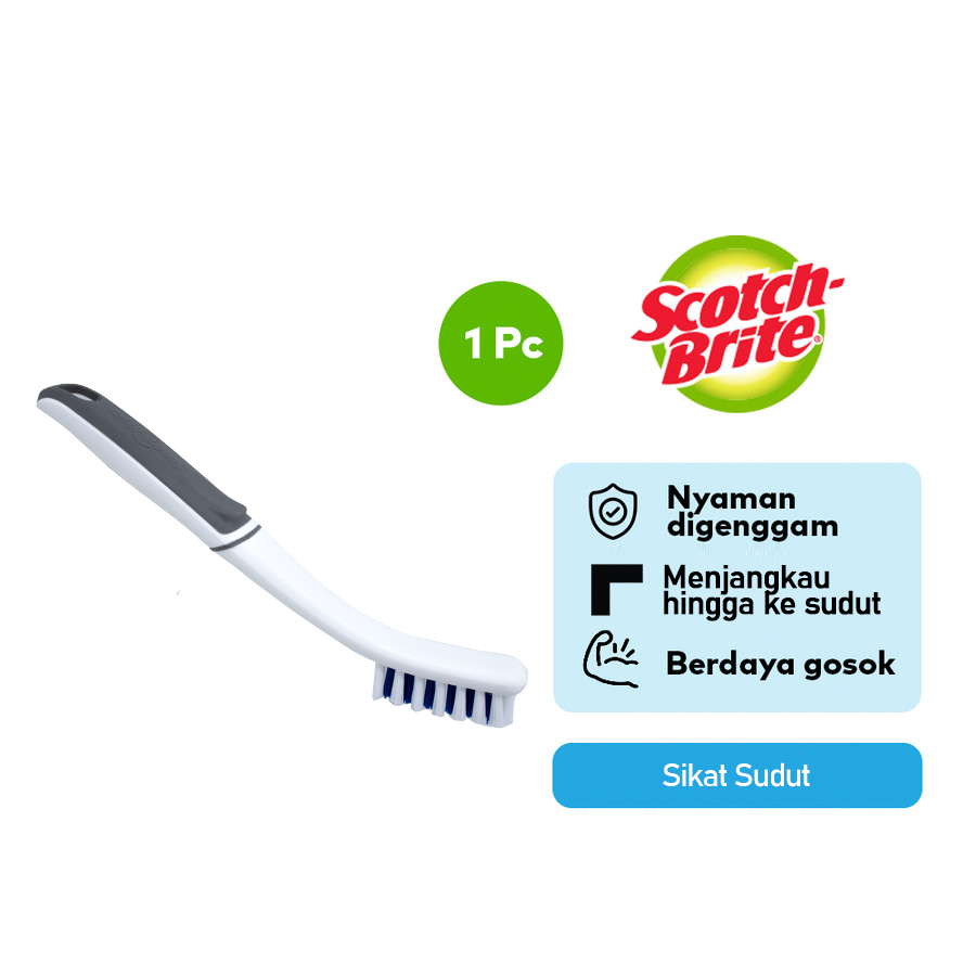 3M Scotch Brite Sikat Lantai sudut / Sikat sudut 511P-6