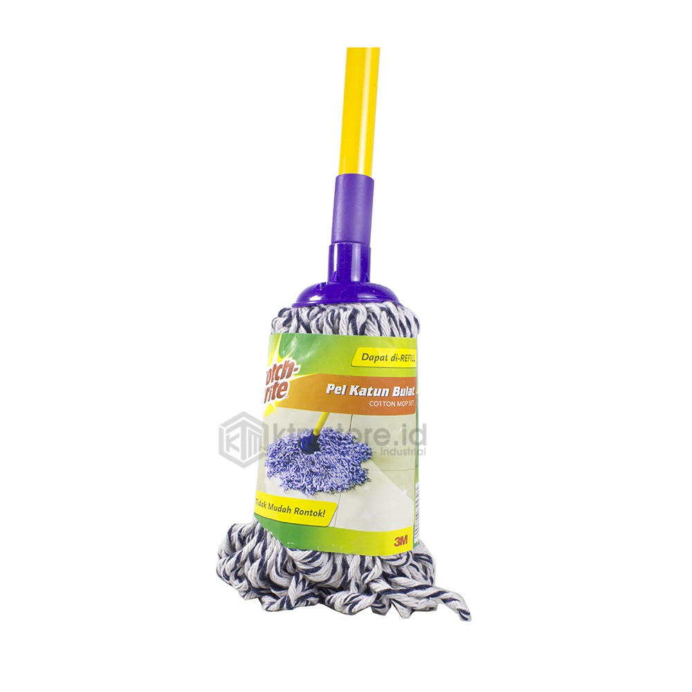 3M Scotch Brite Pel Katun Bulat Set ID-70