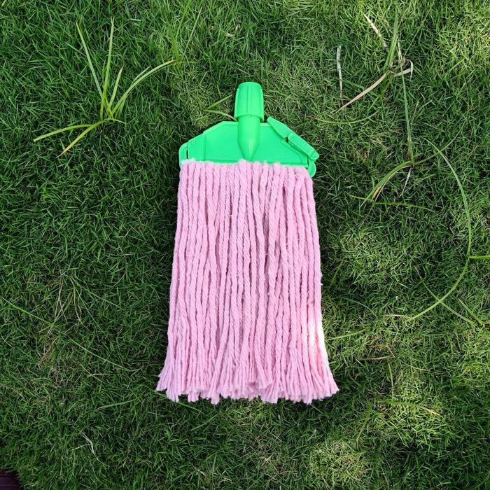 REFILL Alat Pel Lantai warna Mop Jepit Triliant color pel benang sumbu Klinko
