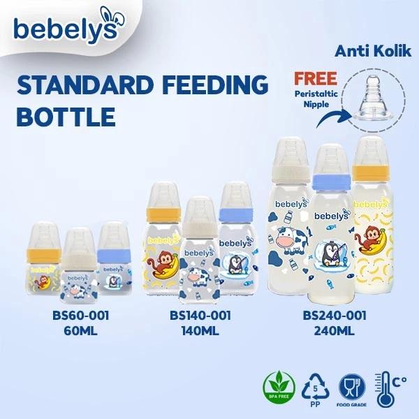 Bebelys Botol Susu Standard Botol Susu Bebelys slimneck anti kolik