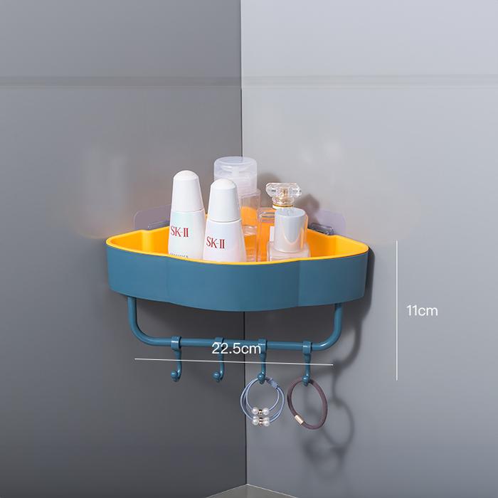 gantungan rak kamar mandi sudut Besar Wall Corner Shelf Hook Villa Festiva