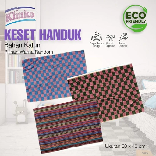 Keset Kaki Handuk Kamar Mandi Keset Pintu Keset rumah Klinko