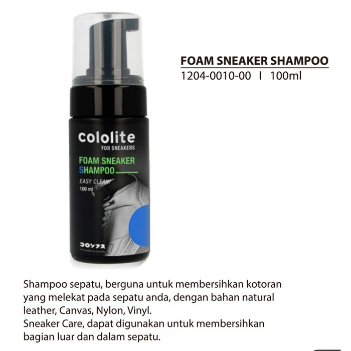 Shoe Foam Cleaner Shampoo pembersih sneaker cuci sepatu 100ml cololite