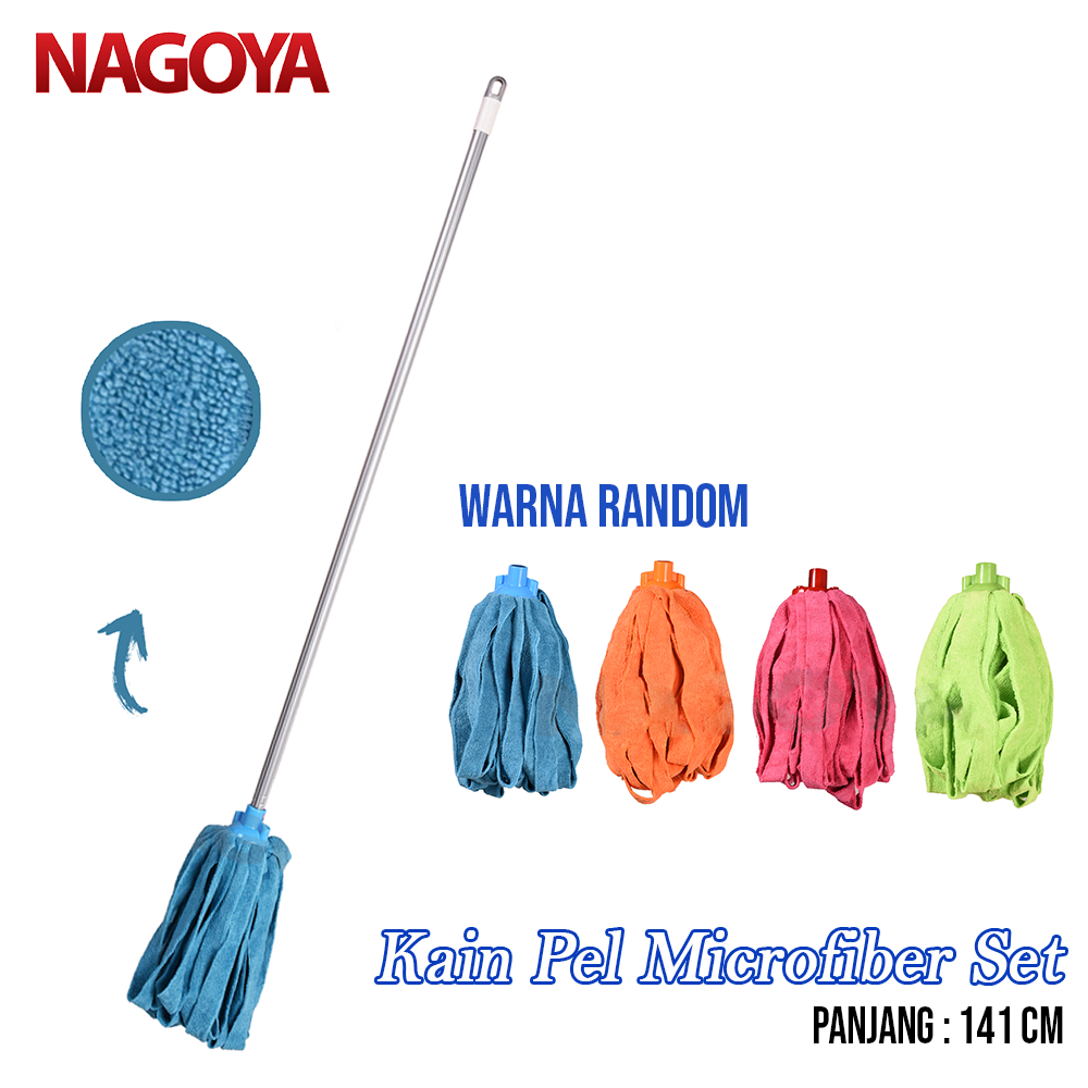 Pel Alat Pel Lantai Pel Microfiber Mop Lantai Nagoya 717