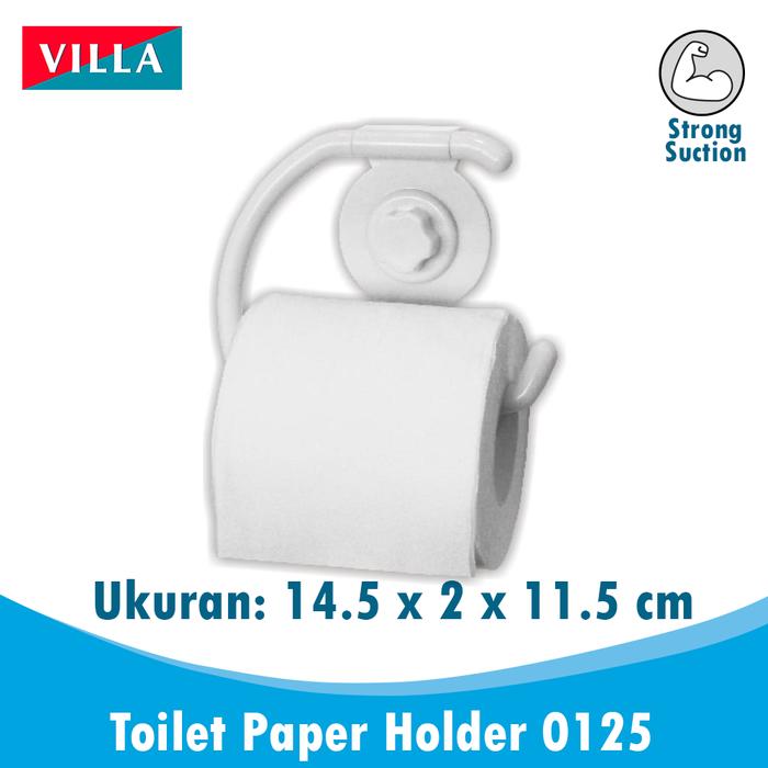 Gantungan tempat tissue gulung dinding tisi wc Toilet Roll Holder villa Nutech 0125