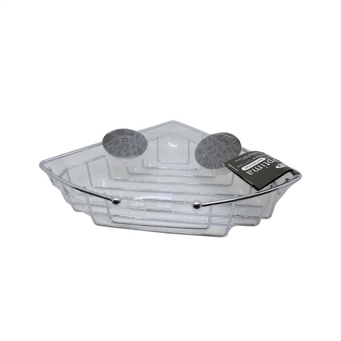 Rak kamar mandi Stainless Steel sudut corner rack Villa optima 0232