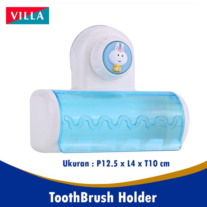 Rak Sikat Gigi Odol Gelas Kamar Mandi Toothbrush Holder Villa Junior 0093