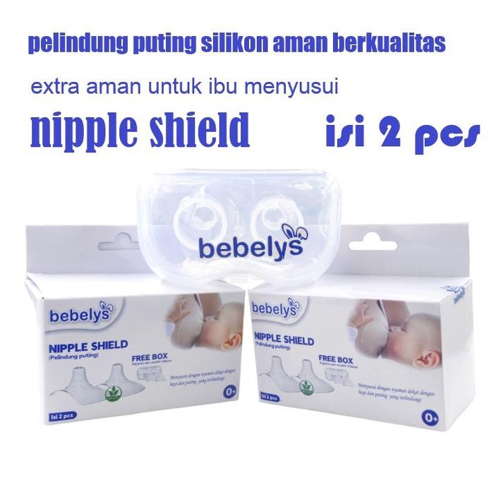 Nipple Shield Silikon Pelindung Puting menyusui NS-001 Bebelys