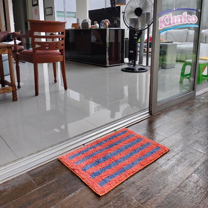 Keset Kaki Wool Kamar Mandi Keset Pintu Keset rumah Klinko