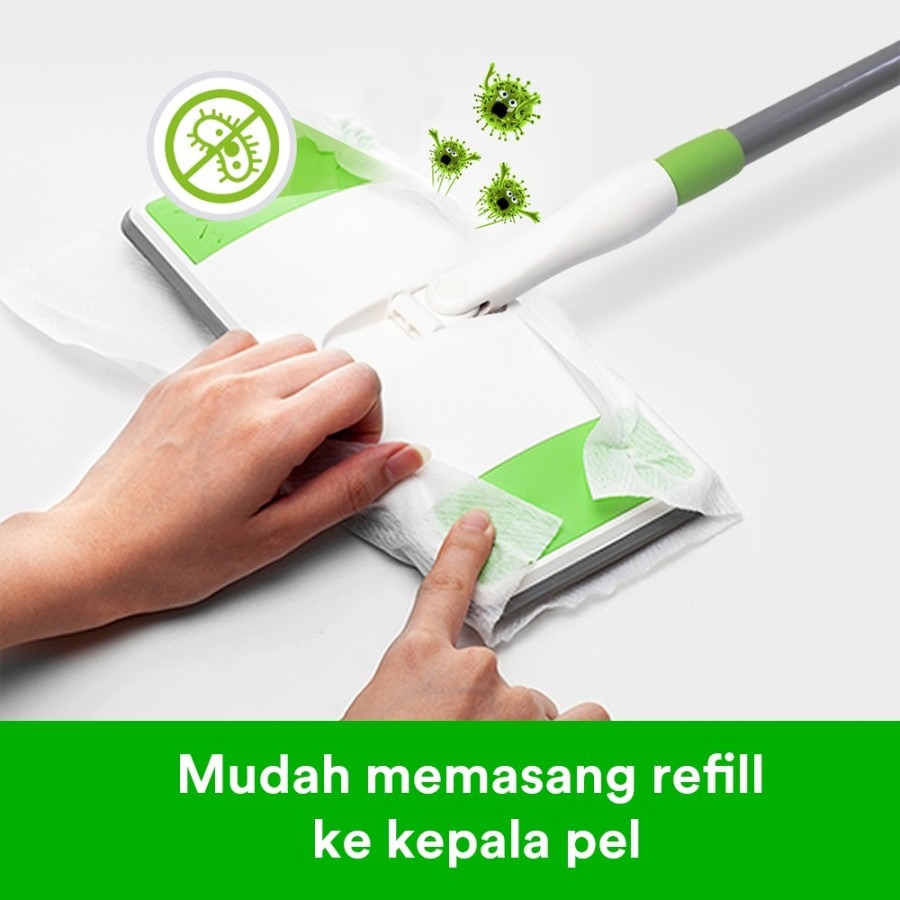 Scotch-Brite 3M Isi Ulang Easy Sweeper Wet Isi 8 Lembar ES-WET