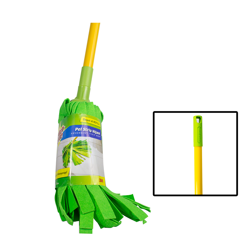 3M Scotch Brite Pel Strip Hijau Set ID-721