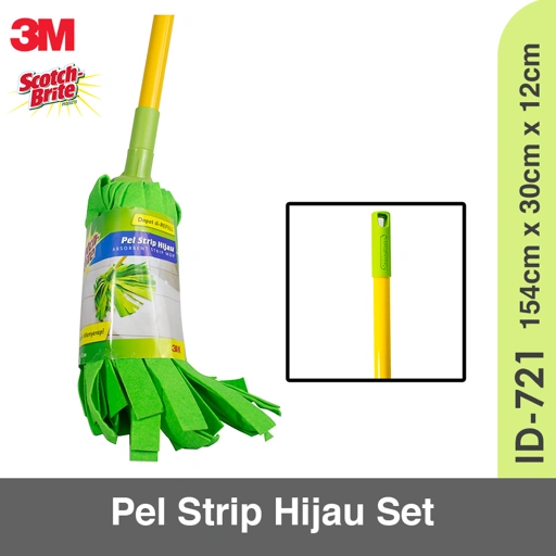 3M Scotch Brite Pel Strip Hijau Set ID-721