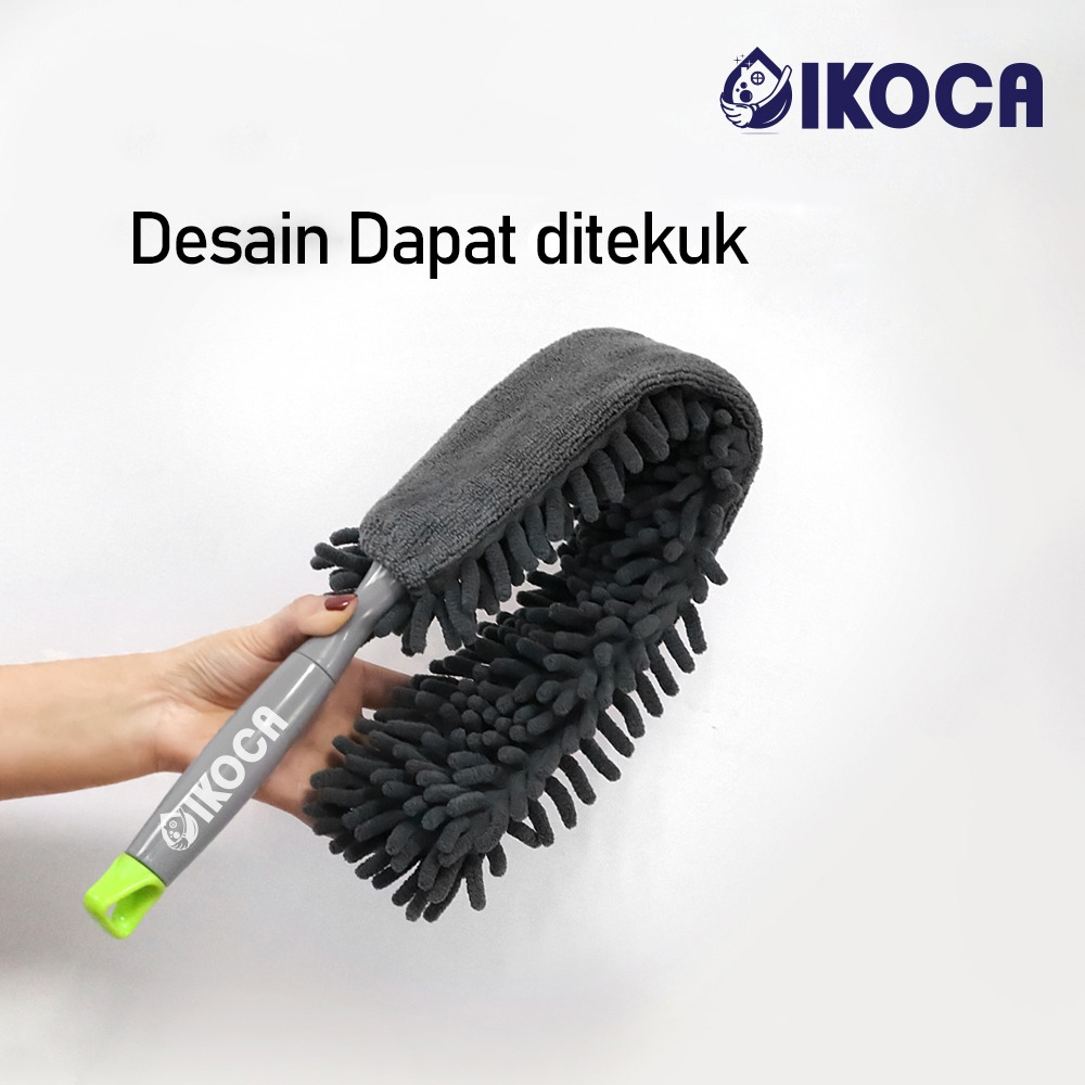 Kemucing Kemoceng Mikrofiber Elastis Debu Chenille IKOCA IKO-116