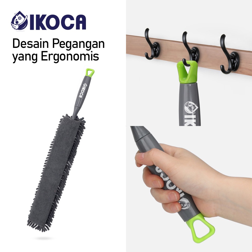 Kemucing Kemoceng Mikrofiber Elastis Debu Chenille IKOCA IKO-116