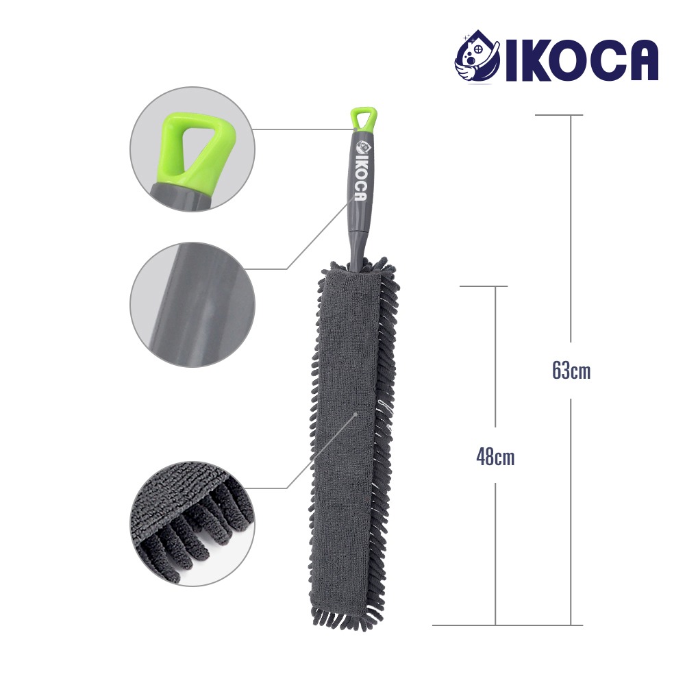 Kemucing Kemoceng Mikrofiber Elastis Debu Chenille IKOCA IKO-116