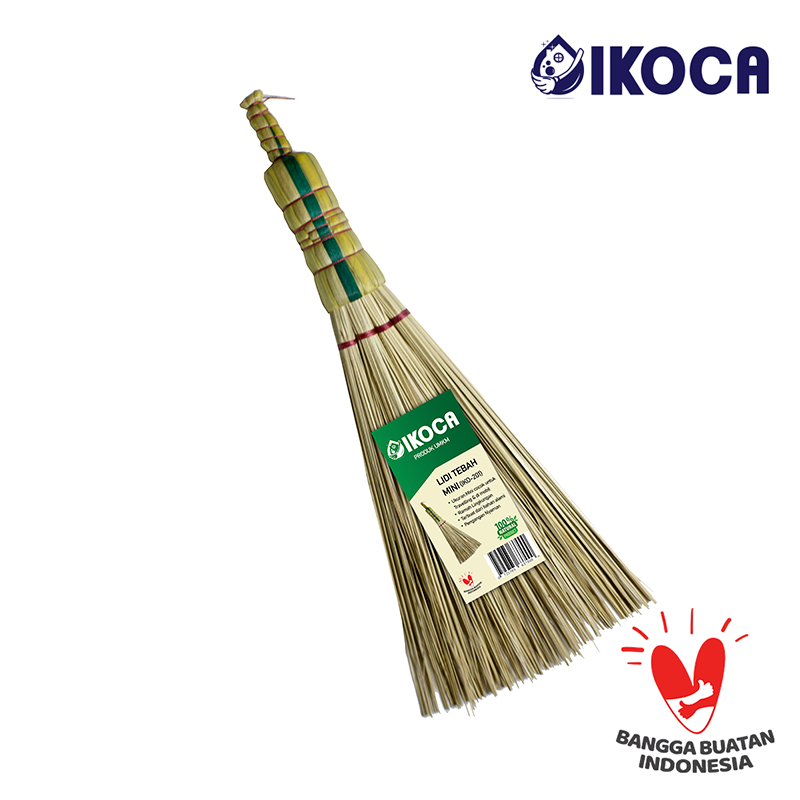 Sapu Lidi Kasur mini travel size Lidi Tebah Dust Remover IKOCA IKO-201