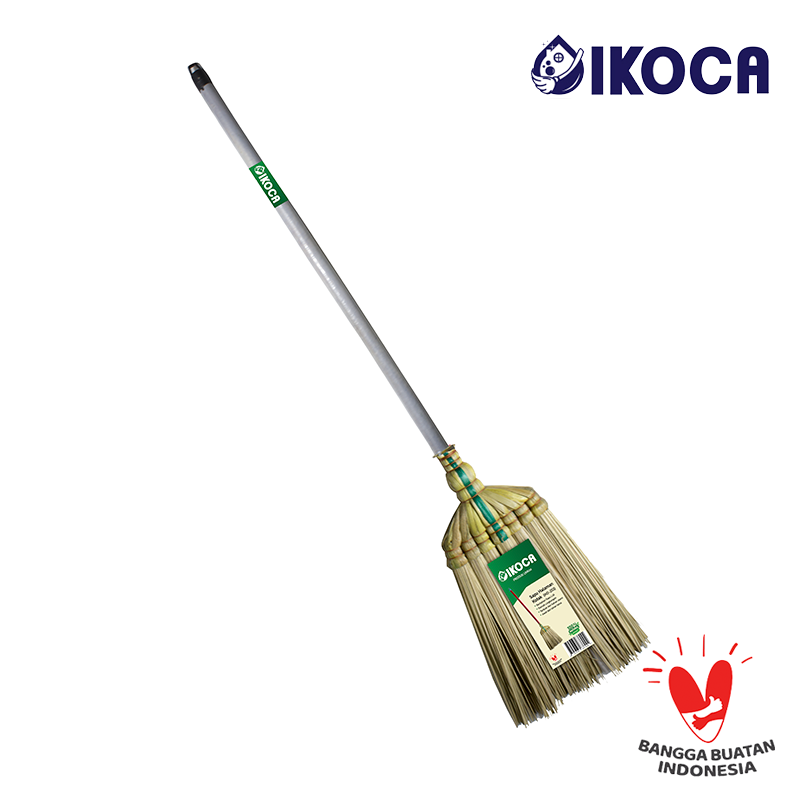 Sapu Lidi Halaman KOtak Medium Gagang sapu lidi taman IKOCA IKO-203