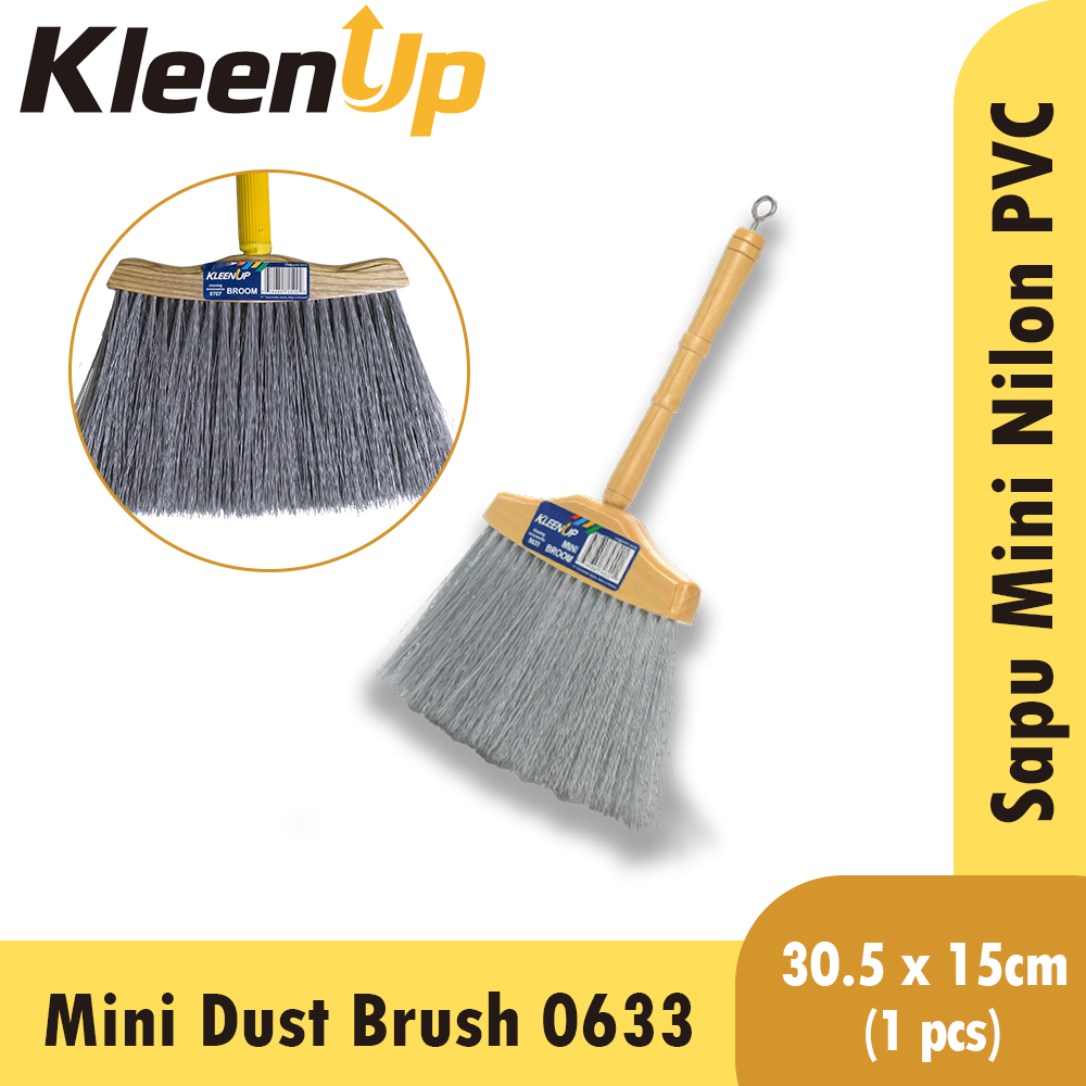 Sapu Mini nilon Sapu Plastik Kecil Sapu Kecil Dust Broom kleen up 0633