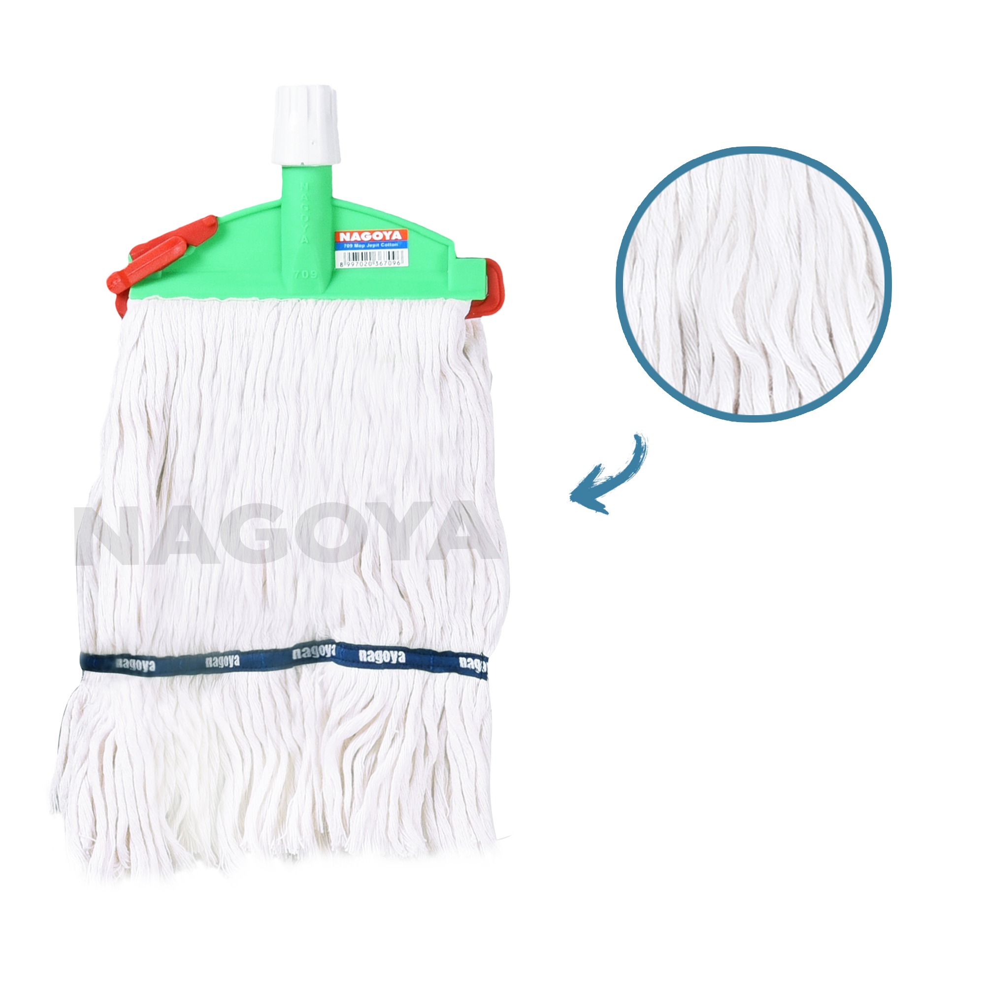 Refill Pel Jepit Katun Mop Cotton Pel Lantai Handuk 609 Nagoya