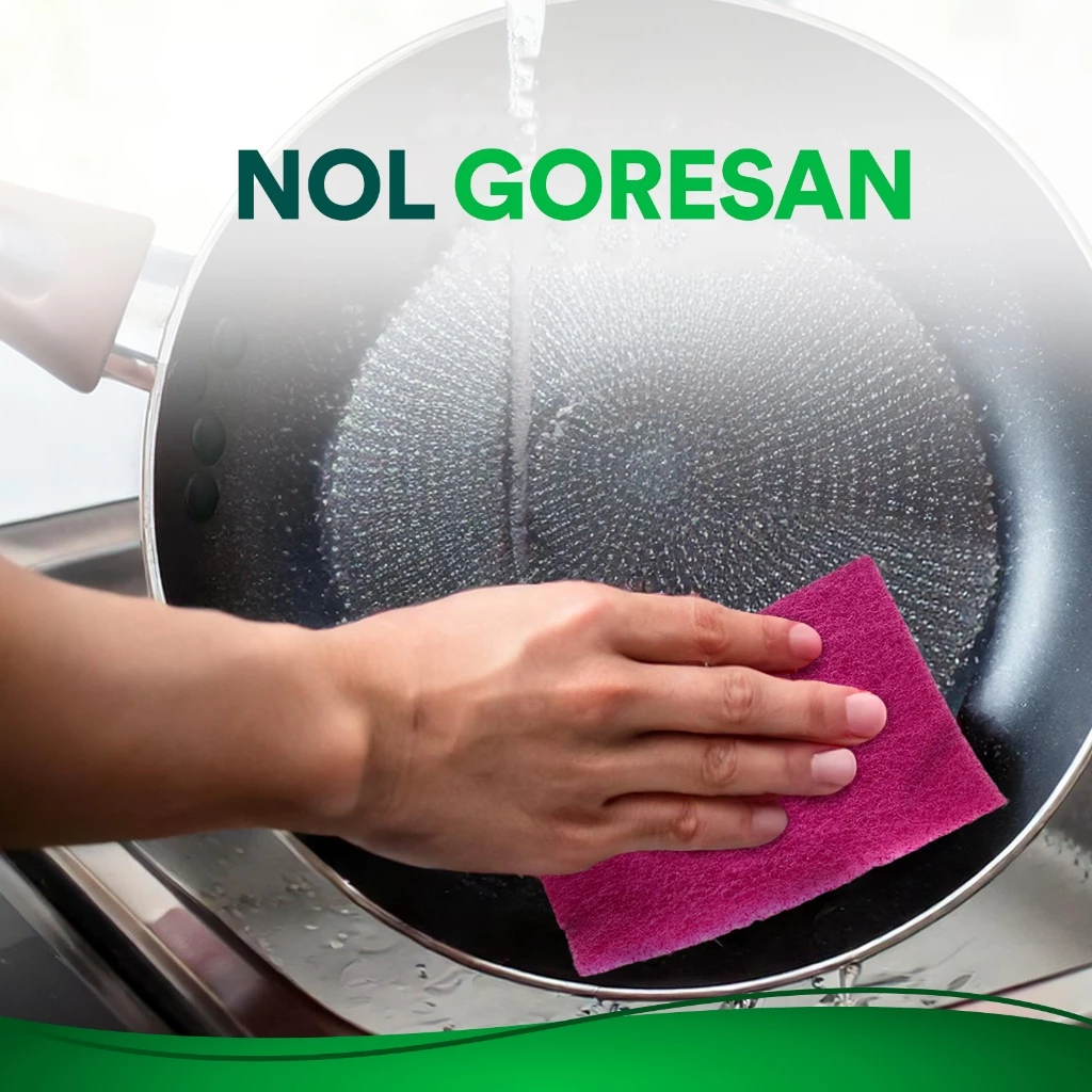 Scotch Brite 3M Sabut Spons Cuci Piring Anti Gores Scrub PAD-STD-85