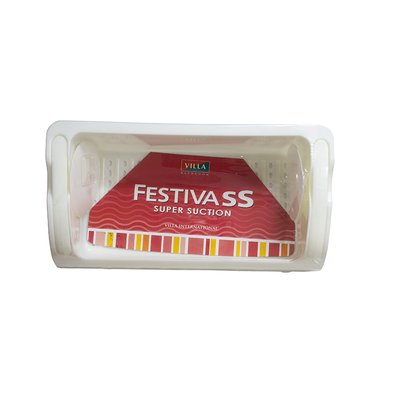 Rak kamar mandi penyimpanan tempel rack 0056 storage VILLA Festiva ss