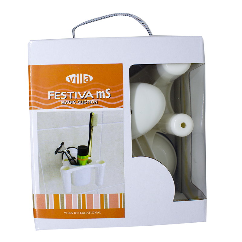 Magic Suction Premium toothbrush holder rak sikat gigi Villa Festiva