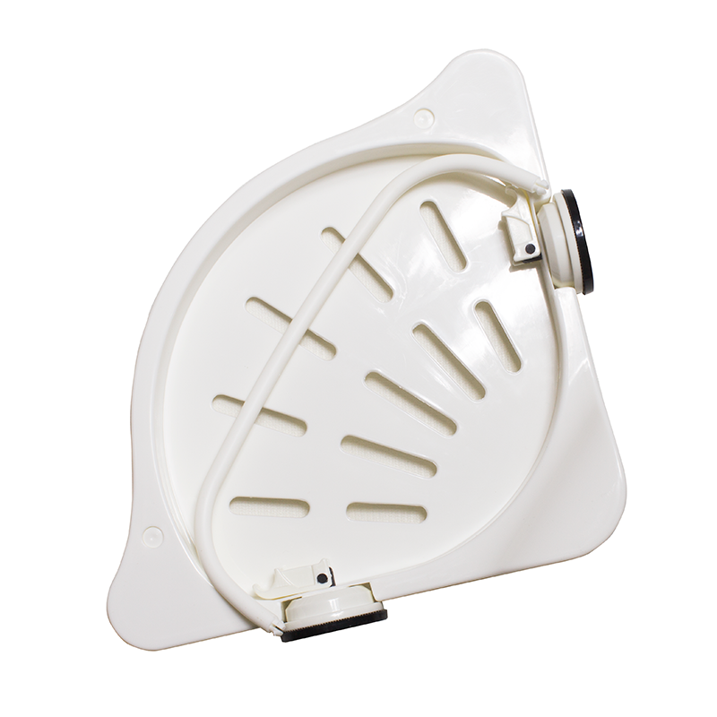 Magic Suction gantungan rak kamar mandi sudut small corner rack Villa