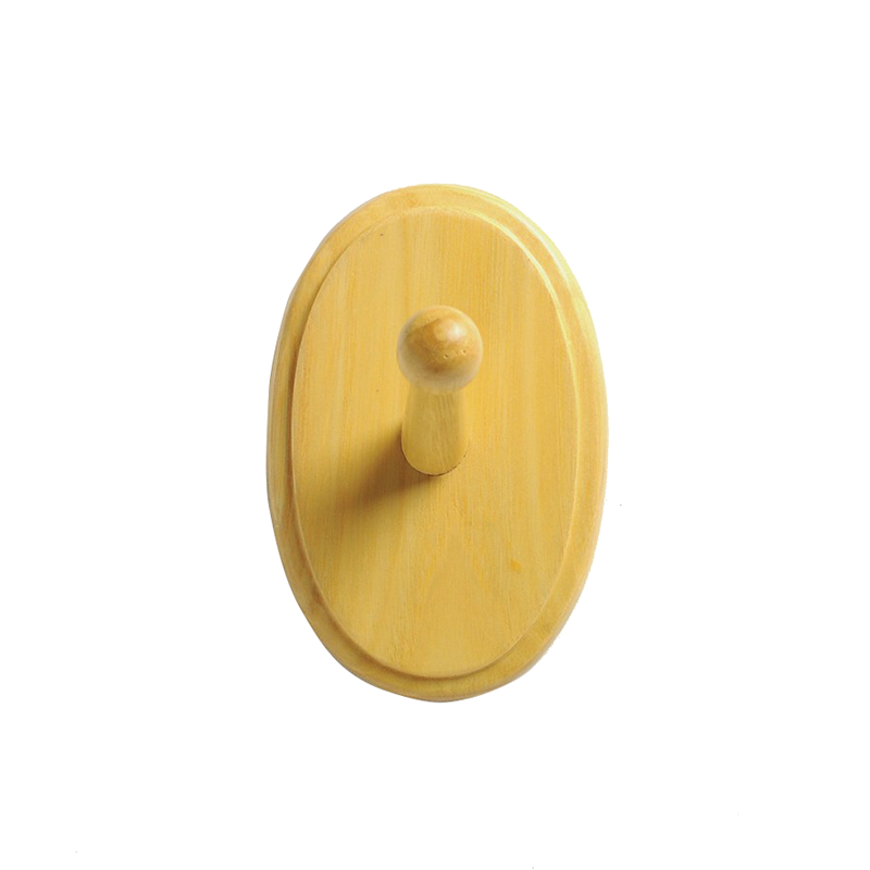Villa Wooden Hooks 01 Gantungan Baju Dinding Kayu tebal kokoh Kamar
