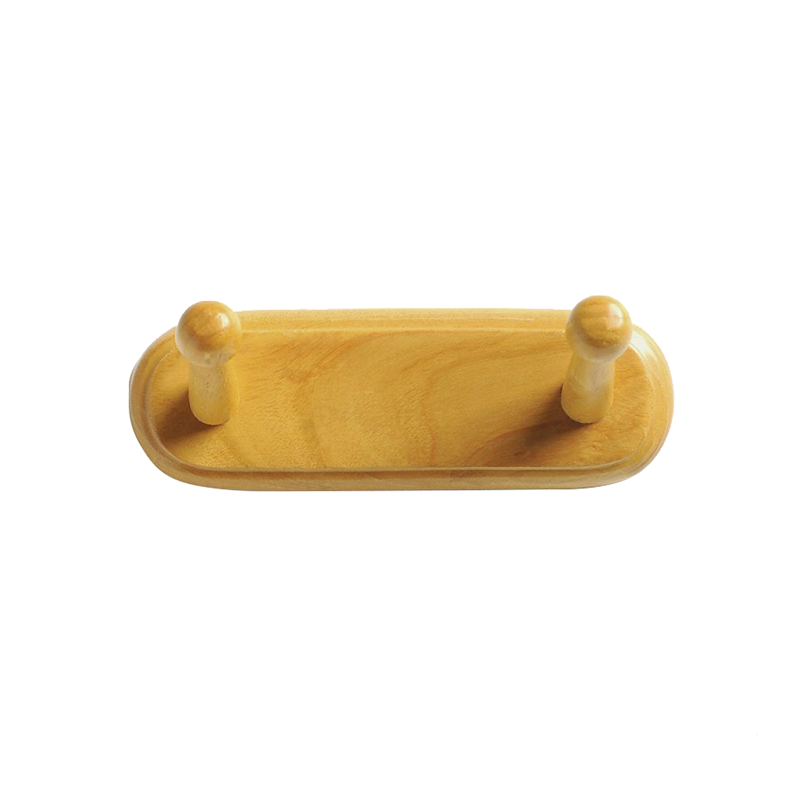Villa Wooden Hooks 02 Gantungan Baju Dinding Kayu tebal kokoh Kamar