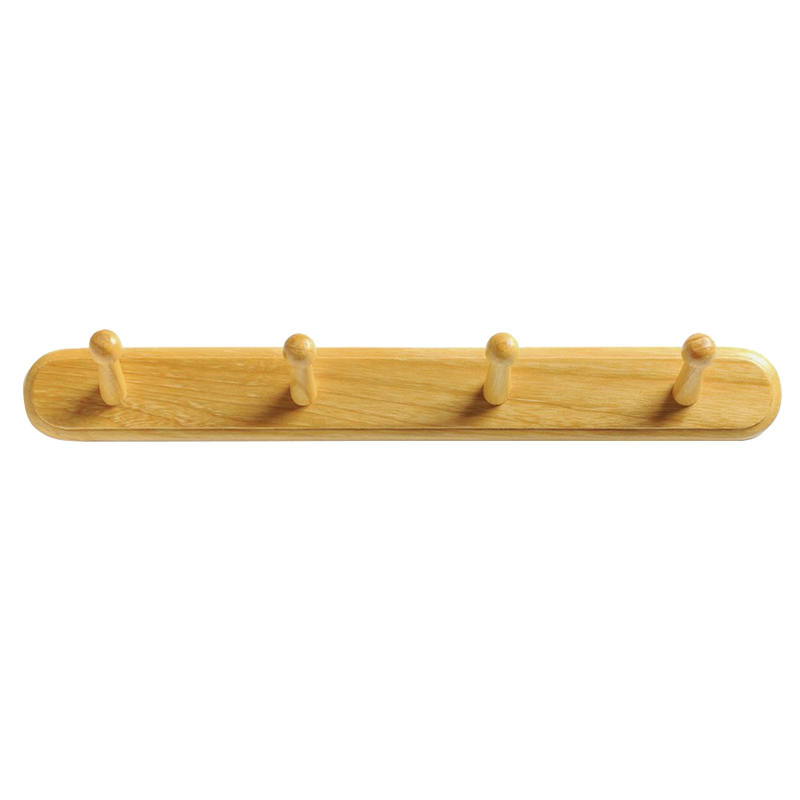 Villa Wooden Hooks 04 Gantungan Baju Dinding Kayu tebal kokoh Kamar