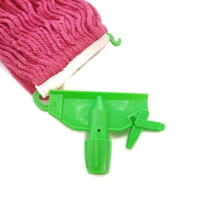 Alat Pel Lantai warna Mop Jepit Triliant color pel benang sumbu Klinko