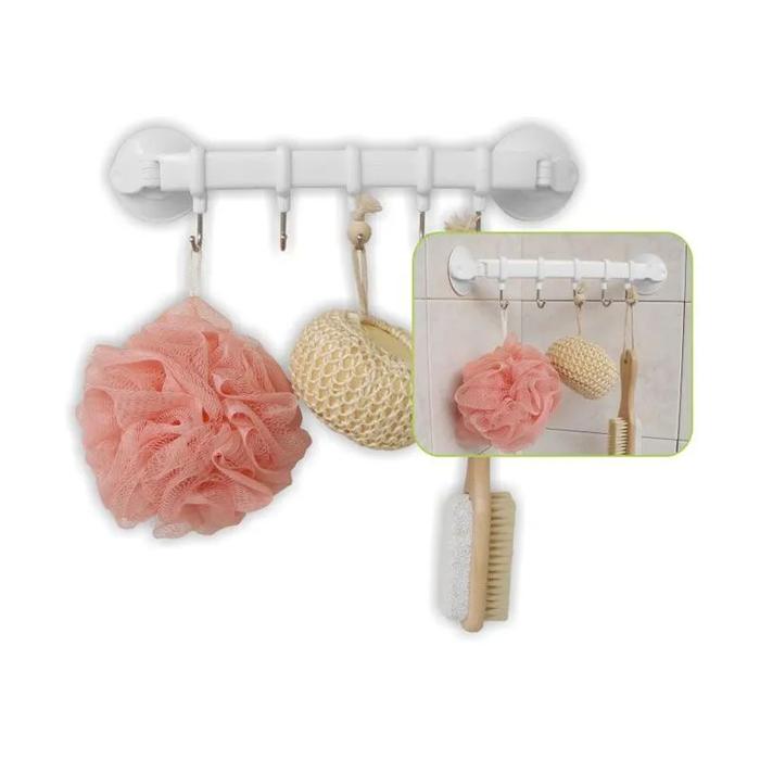 gantungan Premium Multiple Hook Gantungan WC Villa Festiva Magic Suction