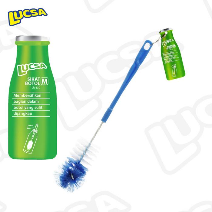 LUCSA SIKAT BOTOL (M) Sikat Tumbler Sikat gagang NILON LR-130