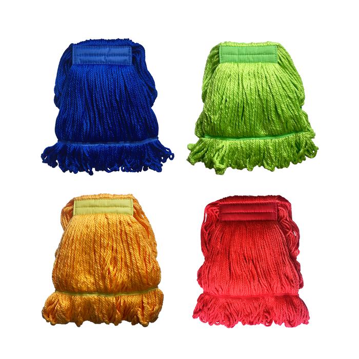 Alat Pel Lantai Mop Jepit Triliant Breeze pel benang Poliester Klinko