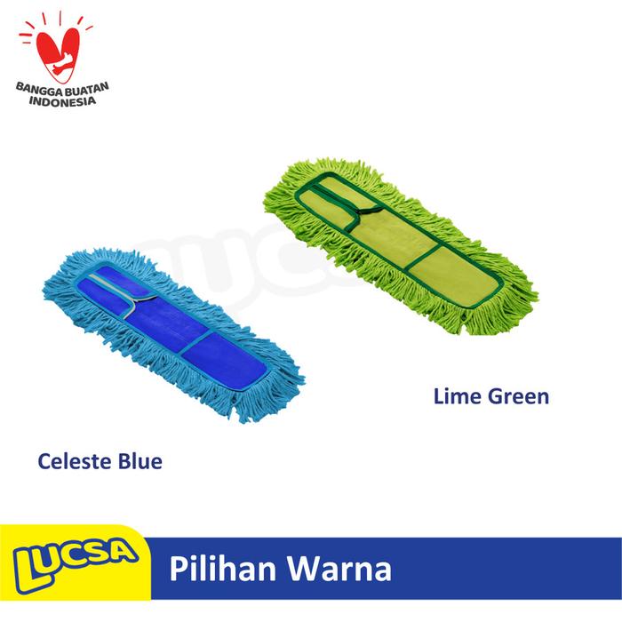 Pel Lebar 35cm Refill Pel Sapu Lantai Lobby Dust Mop Lucsa LM-1709