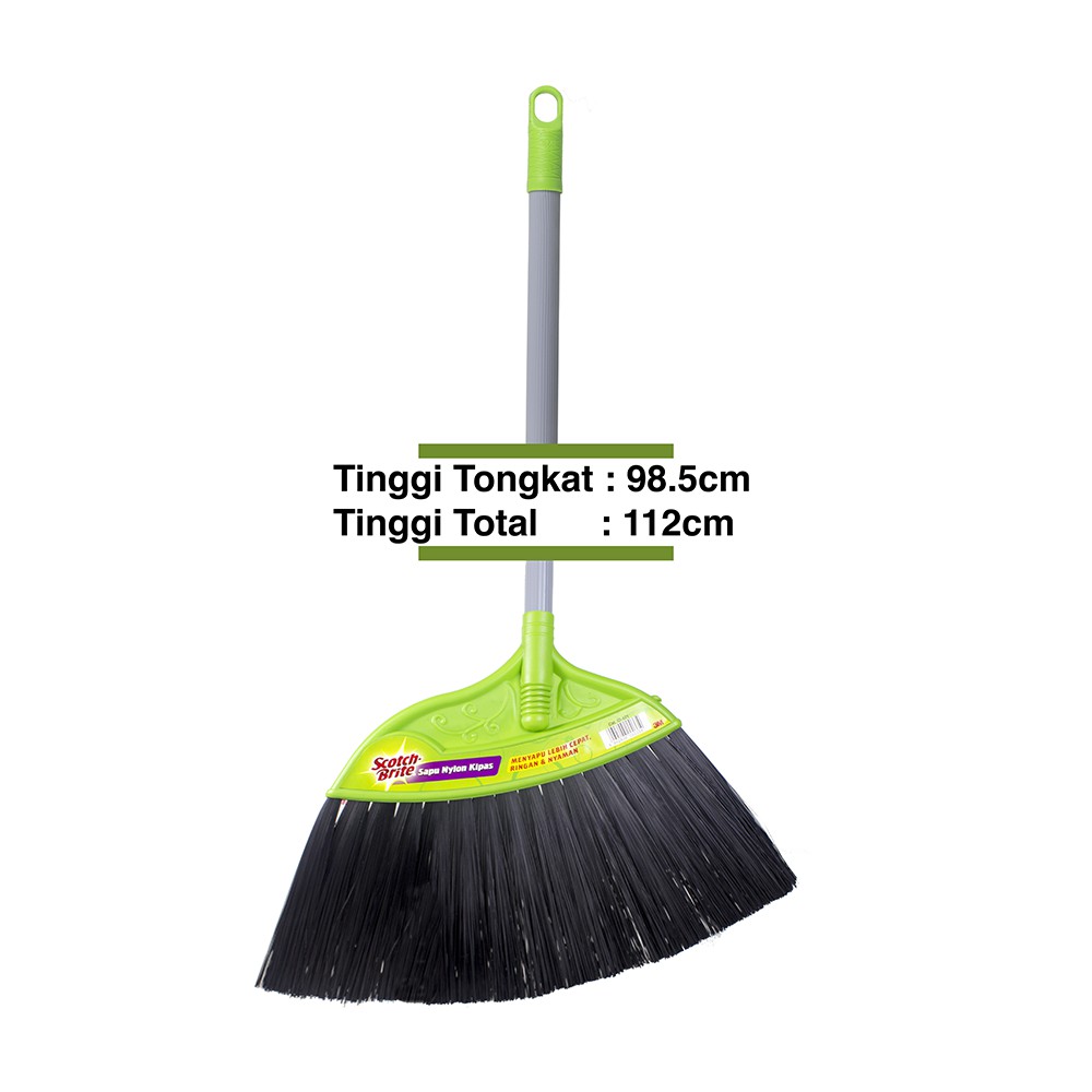 3M Scotch Brite ID 471 ID471 Sapu Nylon Kipas Set