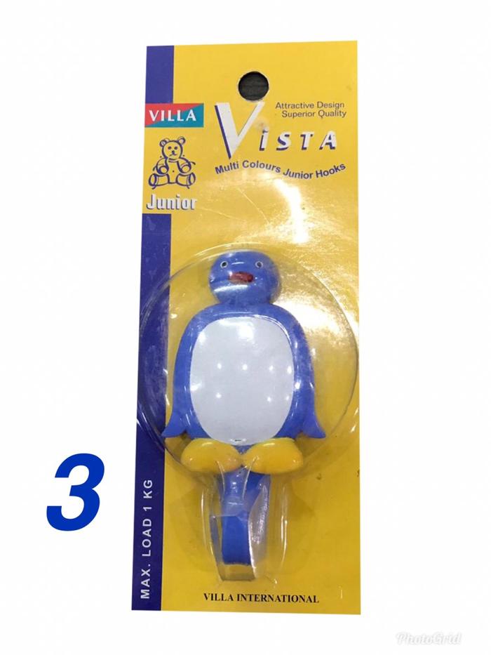 Villa Vista Animal Hook 1628 Gantungan baju Animasi Tempel 2201-1628