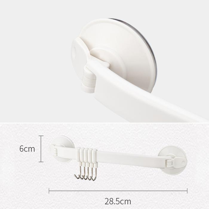 gantungan Premium Multiple Hook Gantungan WC Villa Festiva Magic Suction