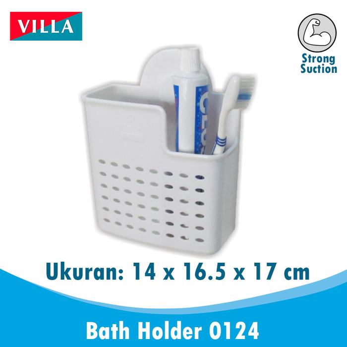 gantungan rak kamar mandi besar Tempat sabun Large Storage Villa Nutech 0124
