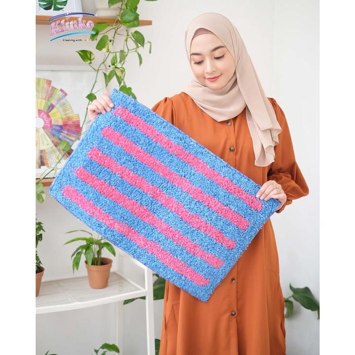 Keset Kaki Wool Kamar Mandi Keset Pintu Keset rumah Klinko